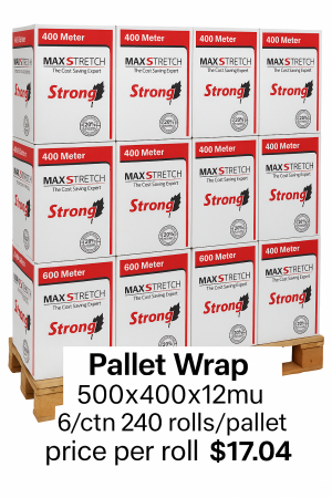 Maxstretch Wrap - 12micron